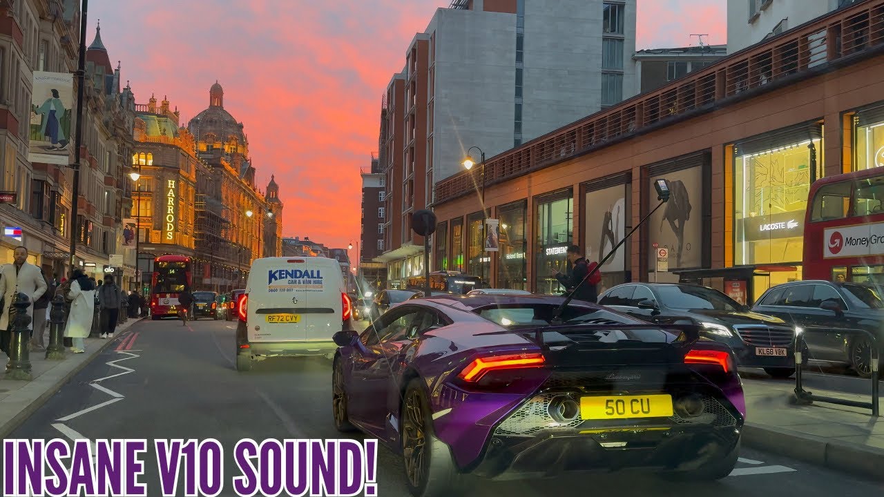 INSANE LAMBORGHINI HURACAN TECNICA DRIVE w/ LOUD Tunnel Acceleration & Sounds!