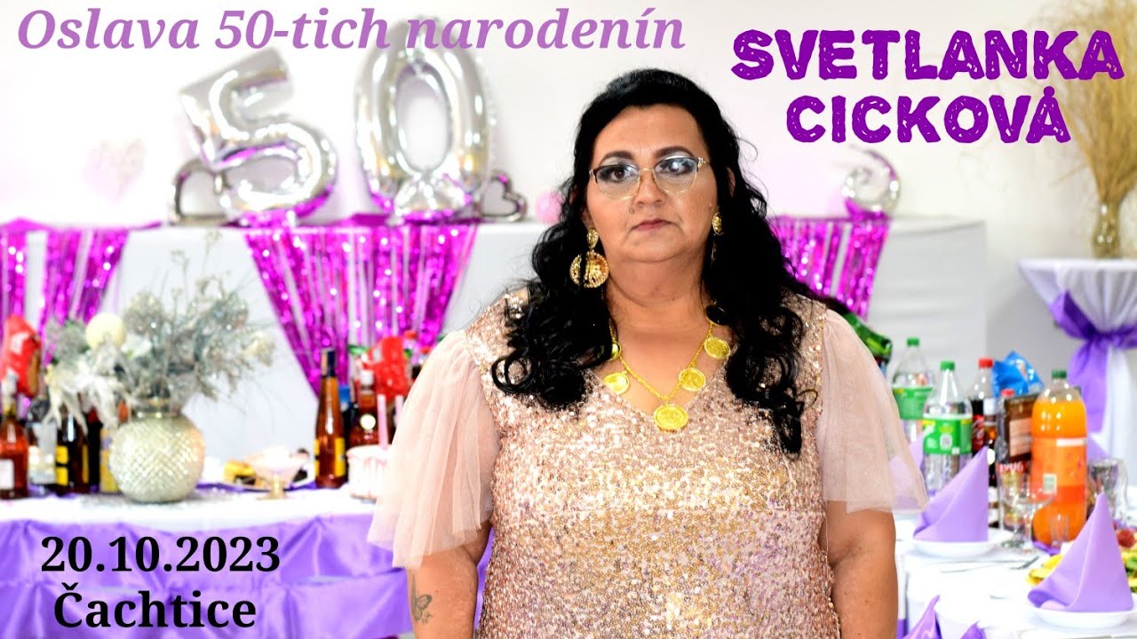 Svetlanka Cicková '50' oslava 20.10.2023