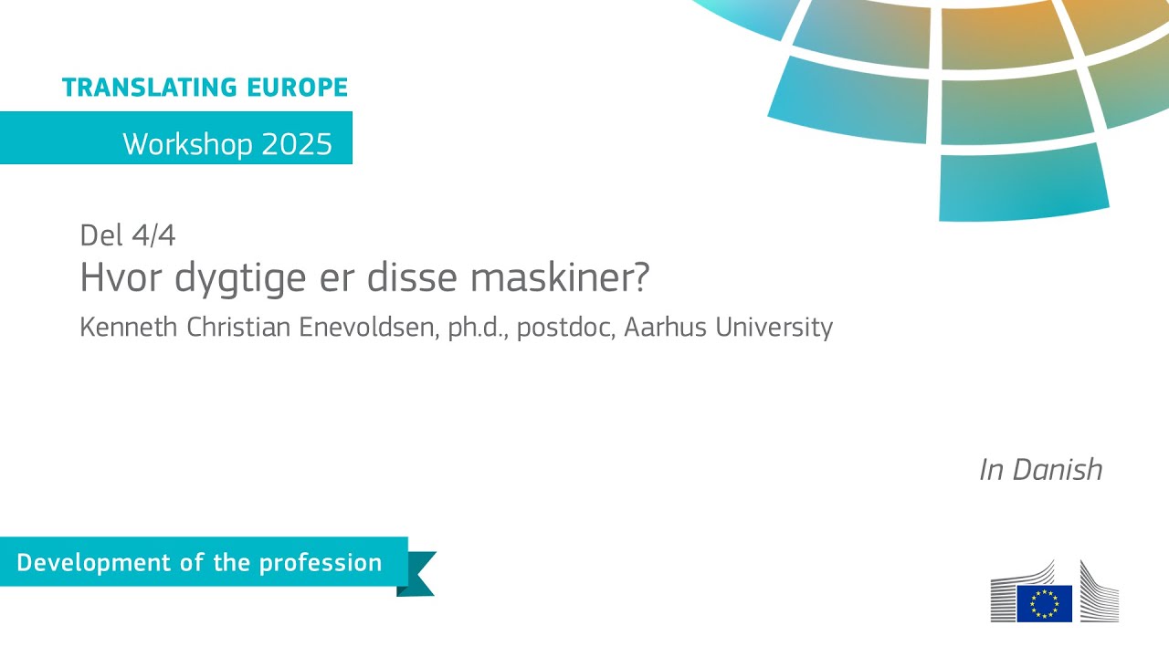 TEW DA - ”Hvor dygtige er disse maskiner – og hvordan kan vi måle det?”