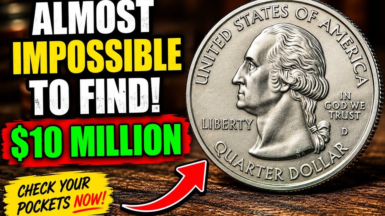 Top Washington Quarter Value: Rare & Valuable Quarter Coins Worth Big Money.😉🤗💰