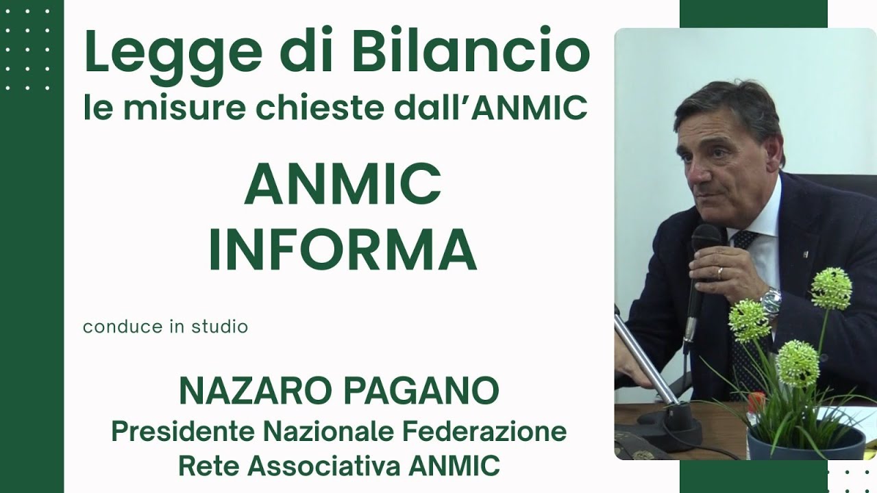 Legge di Bilancio: le misure chiave chieste dall&rsquo;ANMIC