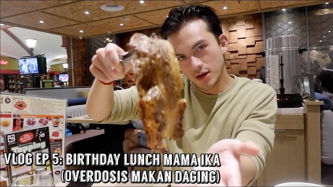 Vlog ep 5: Birthday Lunch Mama Ika (Overdosis Makan Daging!!)