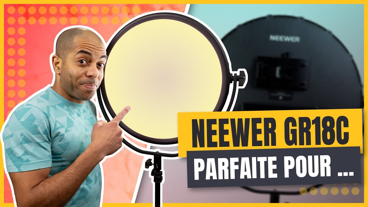 Neewer GR18C la lampe LED parfaite pour …
