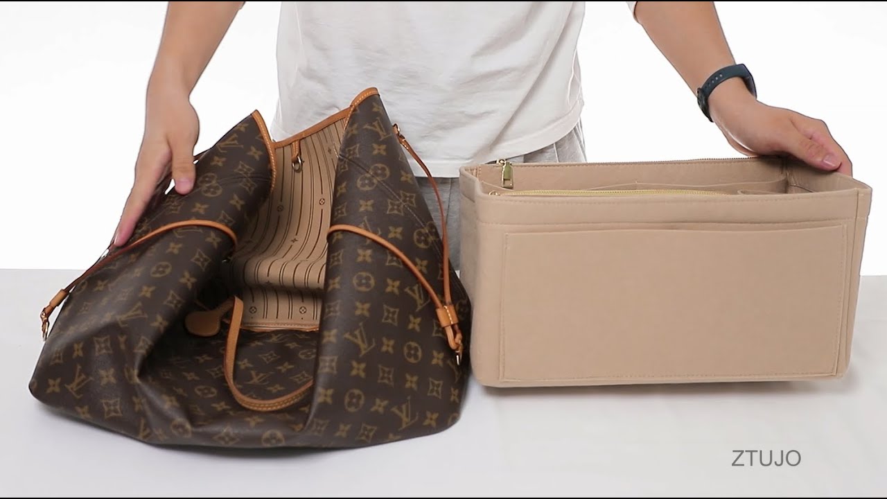 ZTUJO Purse Organizer X-Large Size For LV Neverfull GM and LV ONTHEGO GM Perfectly
