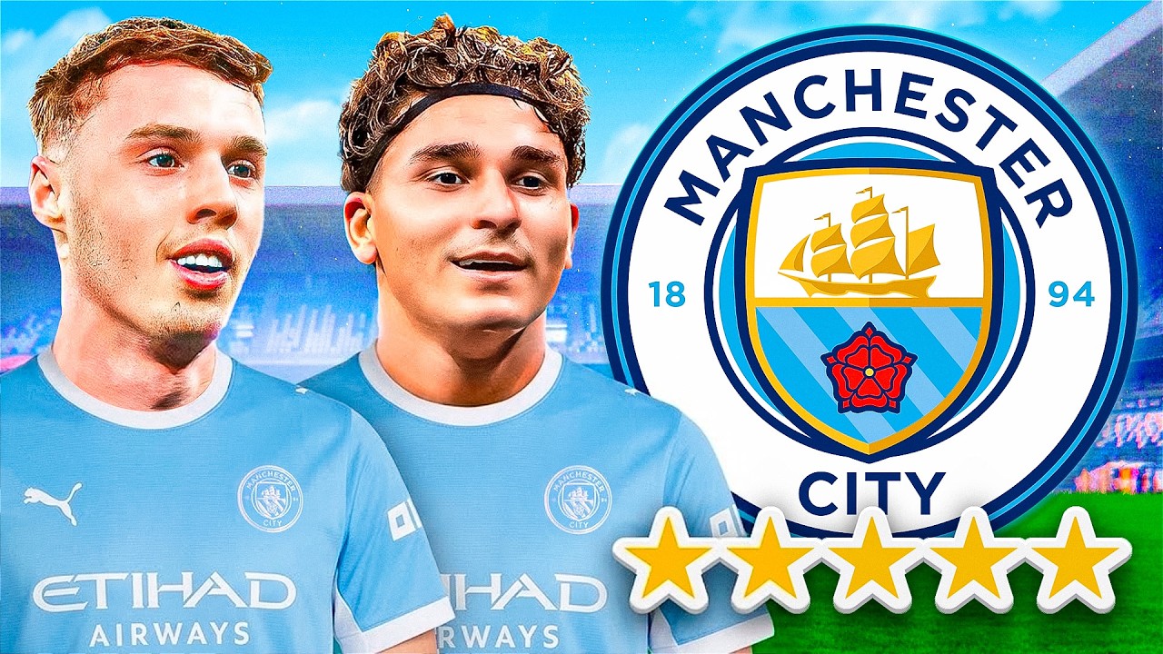 Manchester City hvis de havde beholdt ALLE deres STJERNER!⭐️