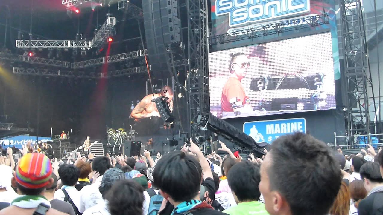 Linkin Park - Faint / One Step Closer (end of show) - Summer Sonic Tokyo 10.8.13