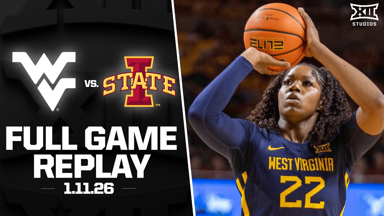 West Virginia vs. Iowa State Full Game Replay (1.11.26) | 2025-26 Big 12 Women's Basketball