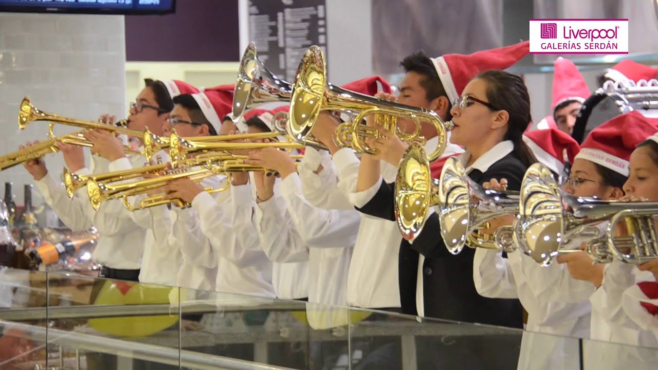 Liverpool Galerías Serdán: Flash Mob Navideño