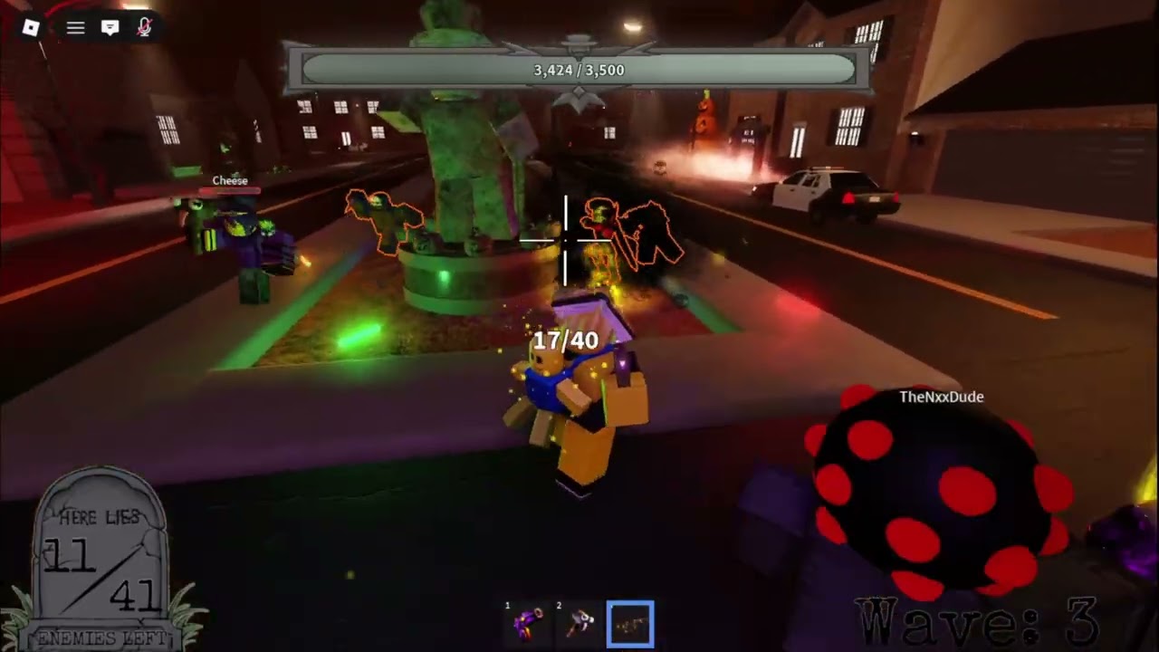 Midnight Horrors' 2025 Halloween Event, but it's just Defend the Statue