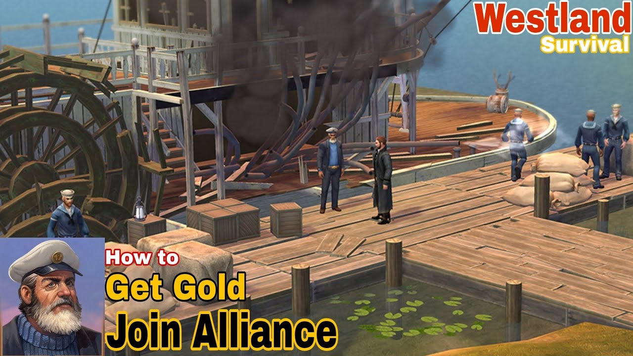 How to join Alliance In Westland Survival | How To Get Gold | Gameplay Walkthrough