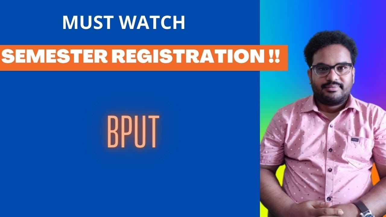 REGISTRATION for BPUT STUDUDENTS.