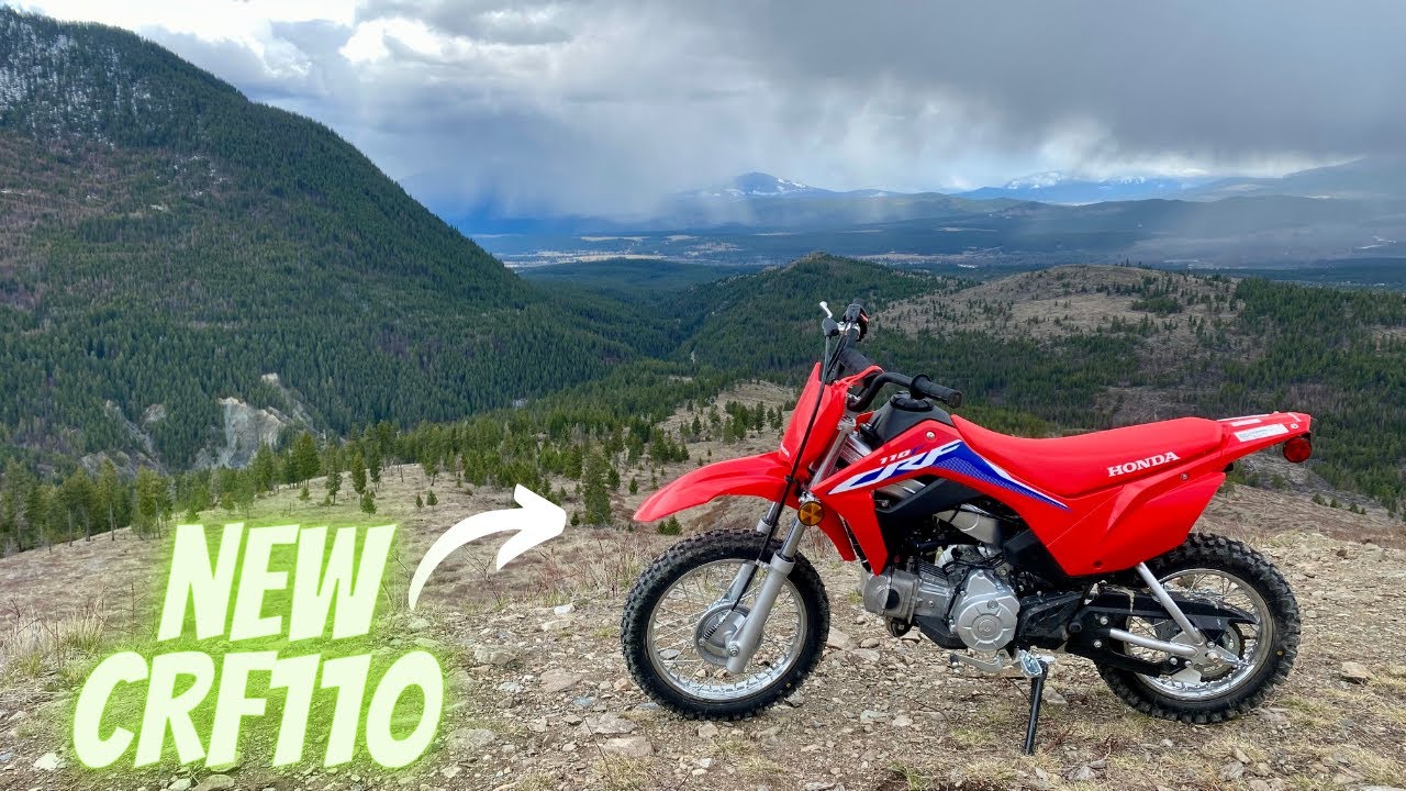 STOCK CRF110 CLIMBS MOUNTAIN!