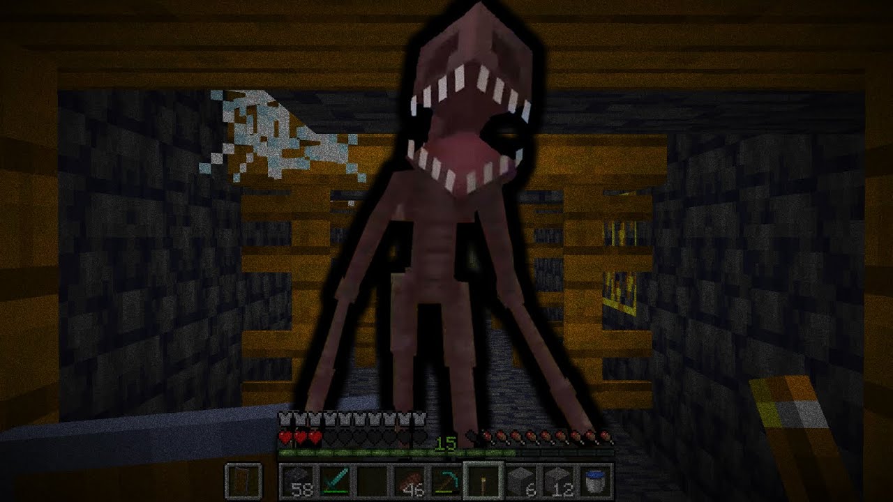 Профессиональный против самого страшного мода Minecraft