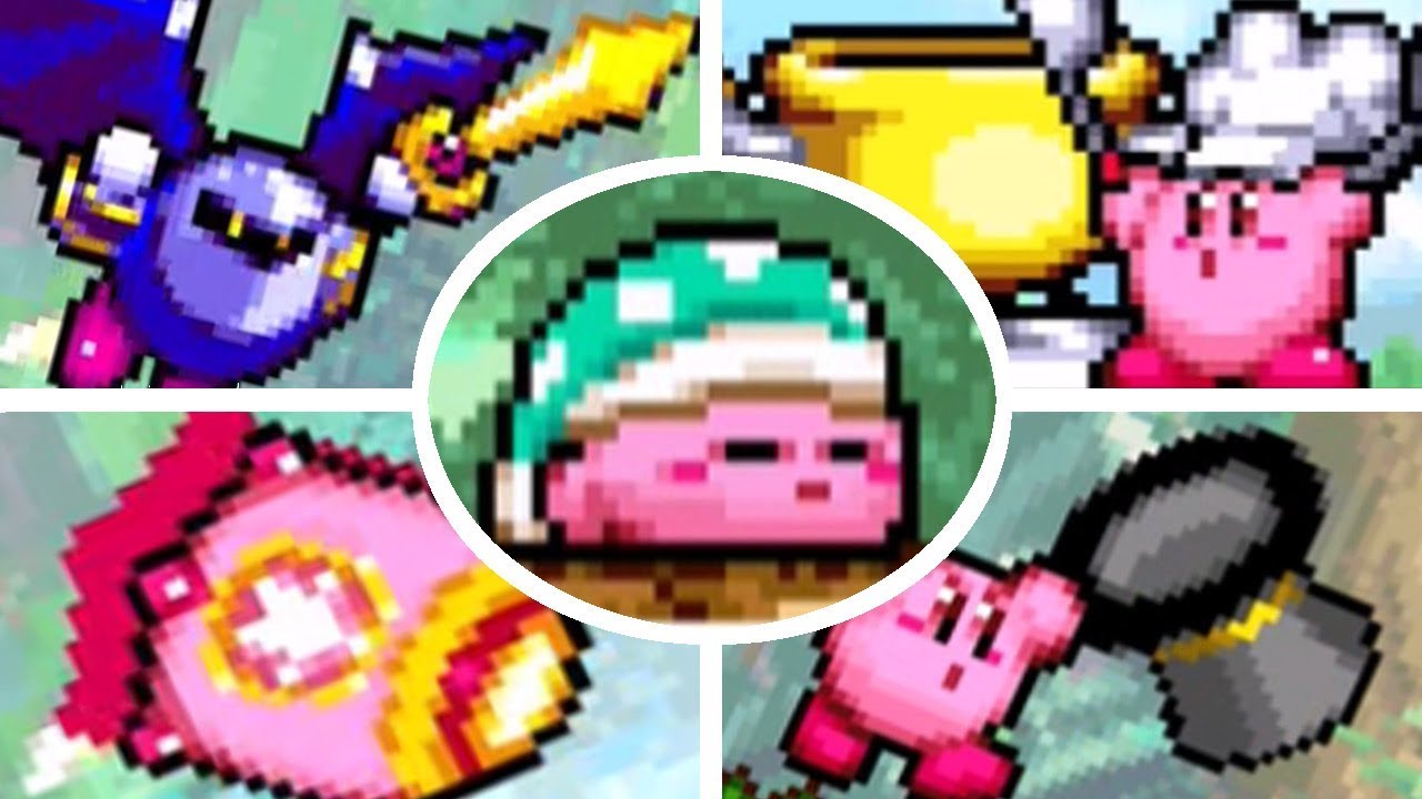Kirby & The Amazing Mirror - All Copy Abilities