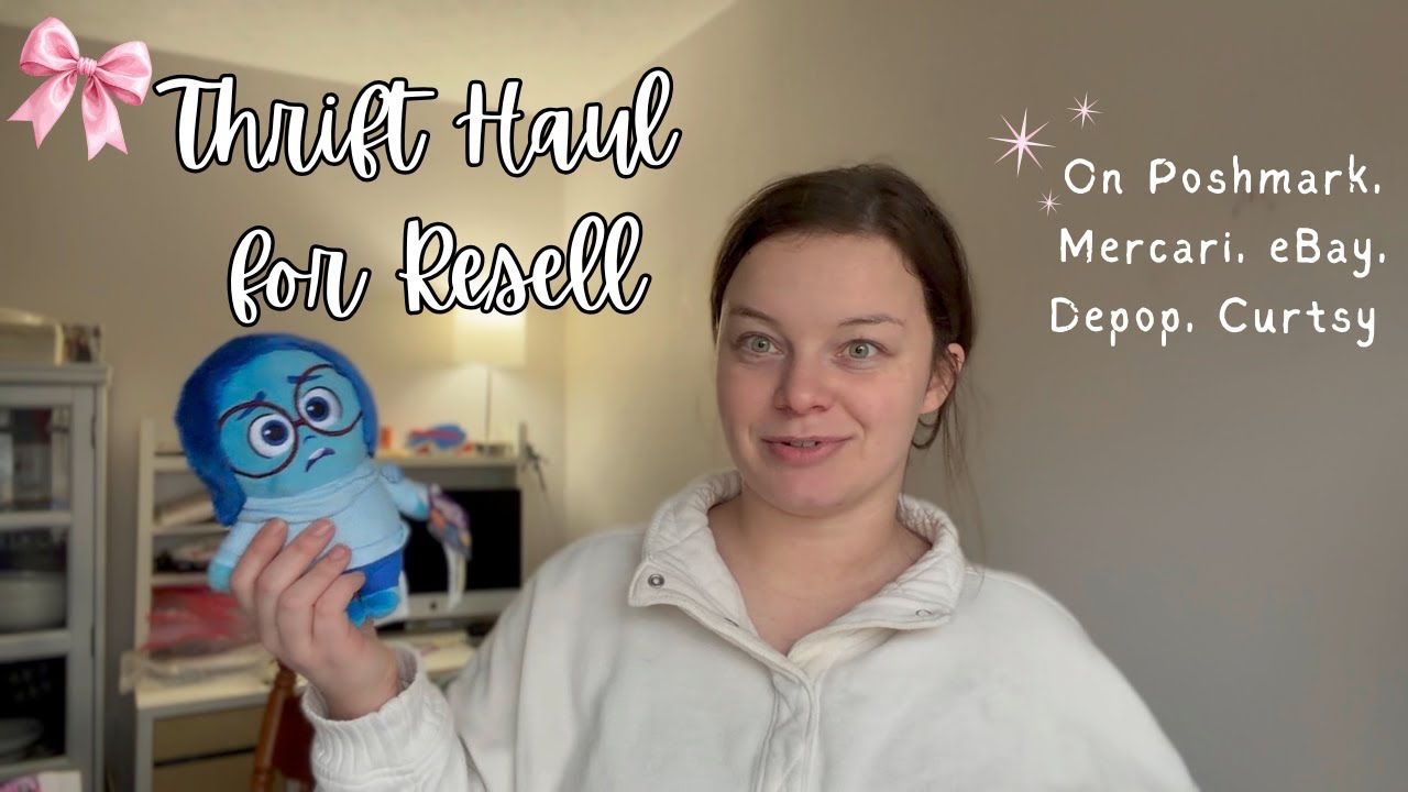 Small Curated Thrift Haul for Resell on Poshmark, Mercari, eBay, and Depop