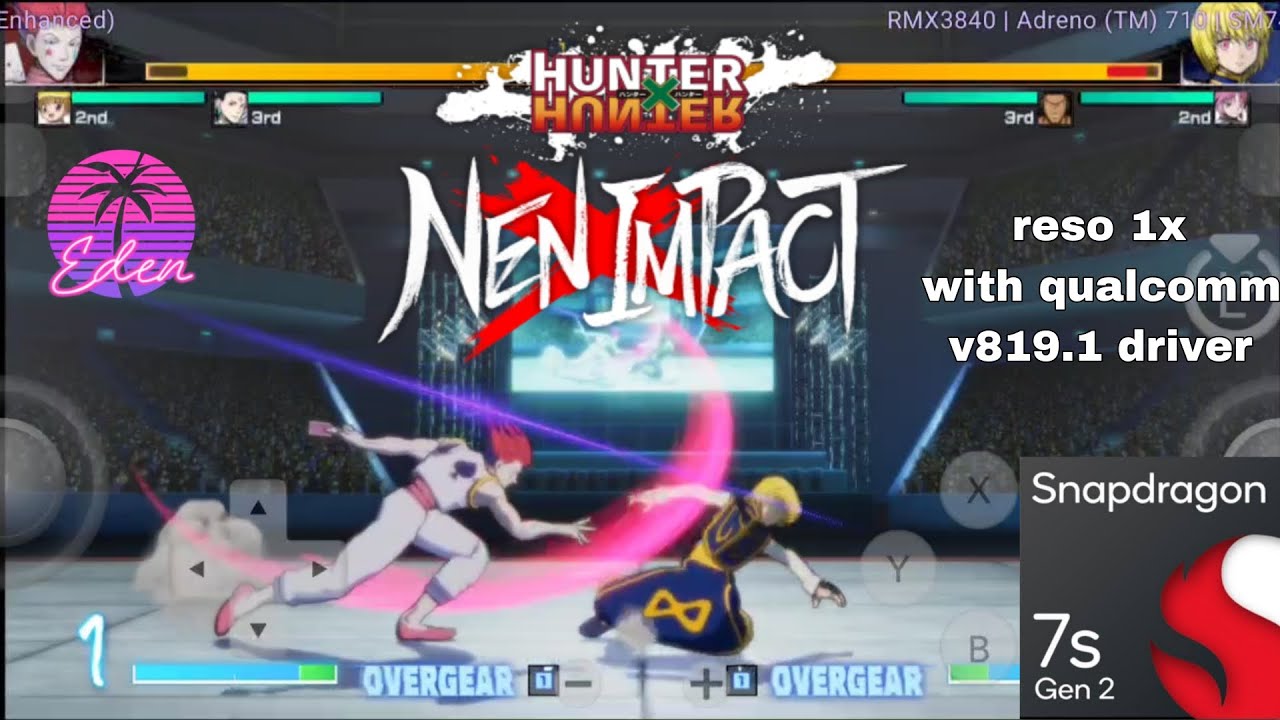 Hunter x Hunter NENxIMPACT - Eden / Yuzu - Snapdragon 7s Gen 2 Realme 12 Pro+