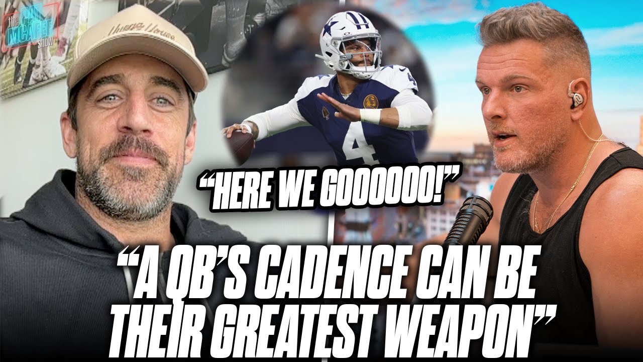 Aaron Rodgers Breaks Down Why QBs Have Different Cadences & How They Can Be Game Changers