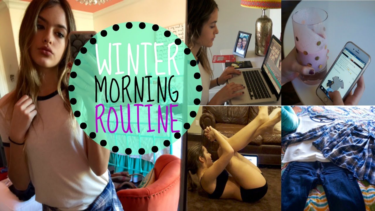 WINTER Morning Routine (how I like staying fit included) | Natalie Barbu
