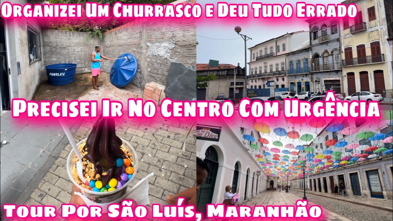 PRECISEI IR AO CENTRO COM MEU AMIGO NA URGÊNCIA/ORGANIZEI A CASA PARA UM CHURRASCO/DEU TUDO ERRADO 