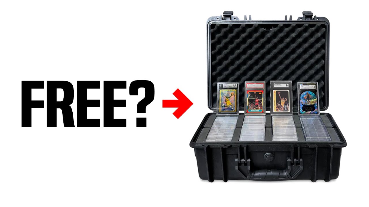 🔥 WIN the ULTIMATE Card Storage Box! 🎉 Card Capsule Pro Review - Is It INVINCIBLE? 🪨🔒 #sportscards
