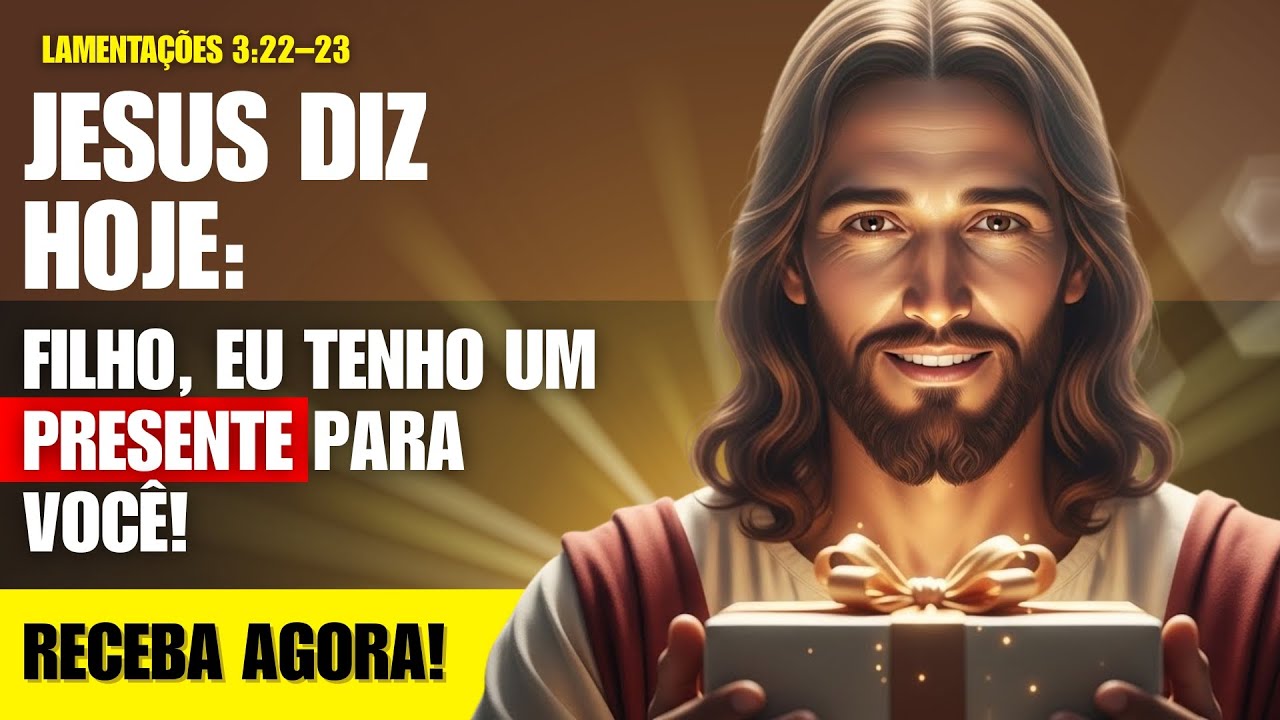 JESUS DIZ: FILHO, MINHA PROMESSA AINDA ESTÁ VIVA PARA VOCÊ! 💛📖