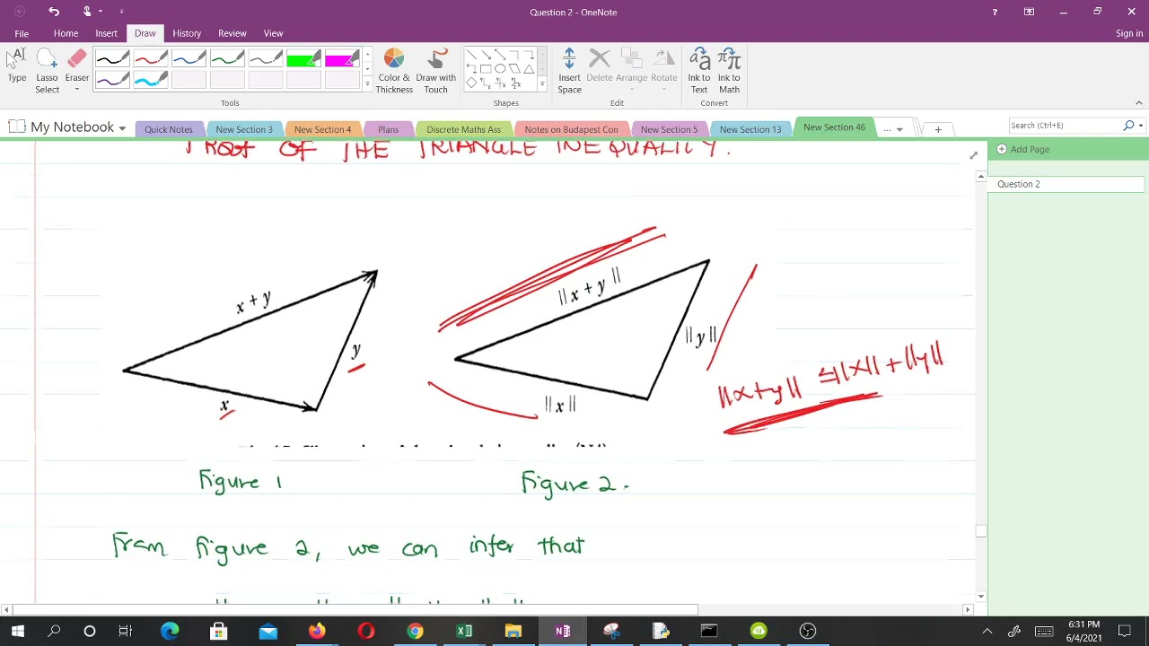Norms and proofs of their properties (Lesson 4)