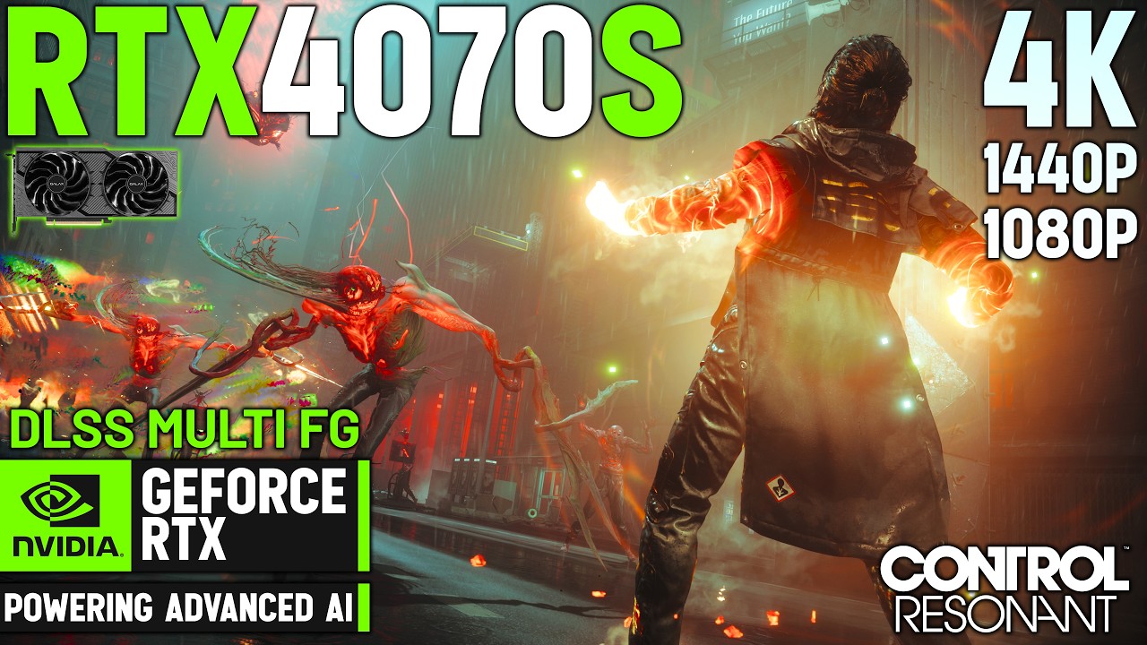 Control Resonant | RTX 4070 Super + Ryzen 5 7600 &bull; 4K, 1440p, 1080p Ultra Settings & Multi Frame-Gen