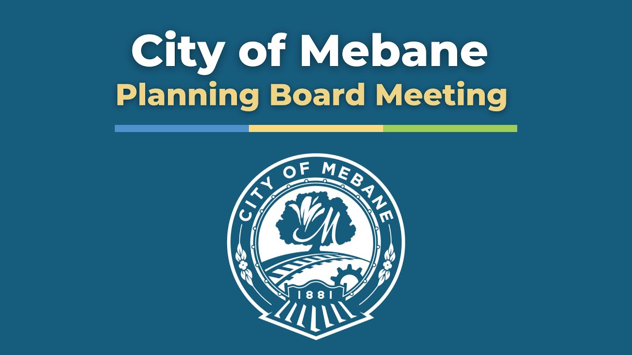 City of Mebane Planning Board Meeting February 2026