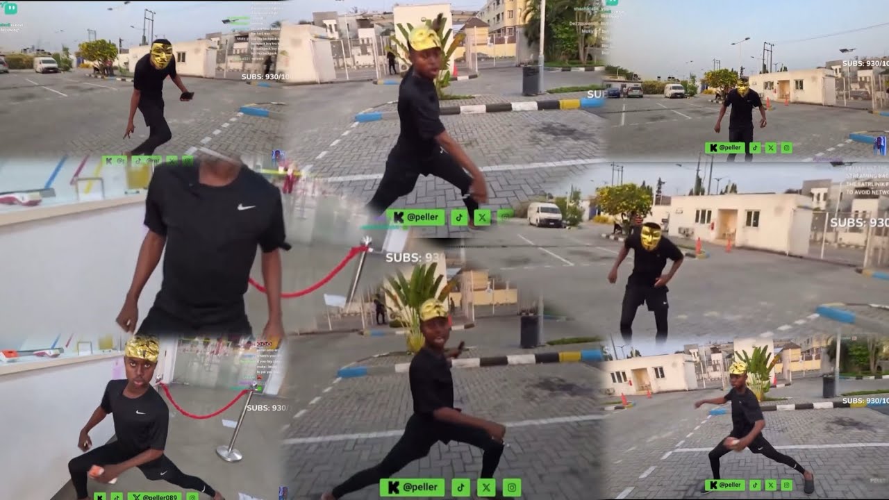 Peller goes all in! Learning blacklift stunt ahead of his nationwide states tour 🇳🇬🔥