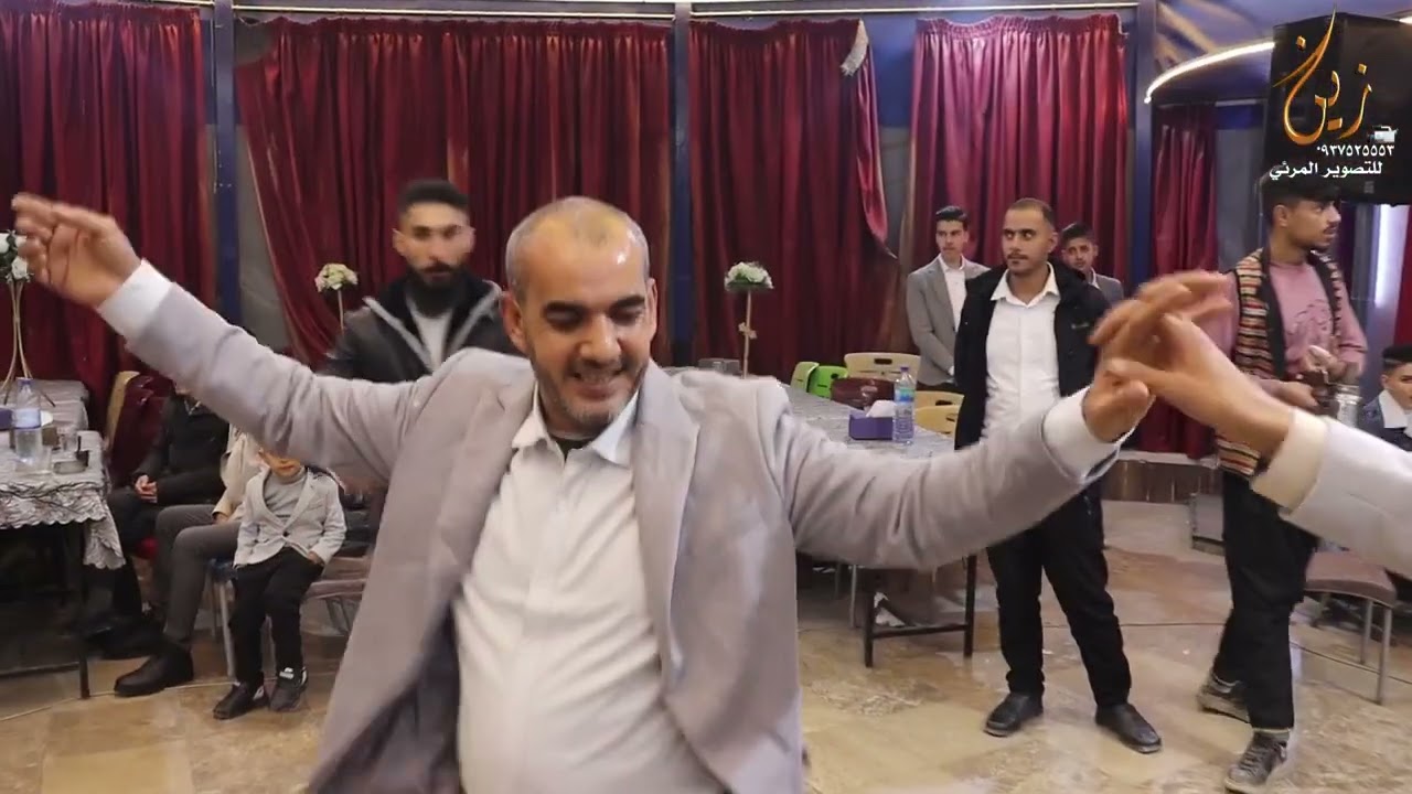 الفنان عمر كوارة مع فيديو الزين حفل زفاف العريس يوسف محمود الحسين 