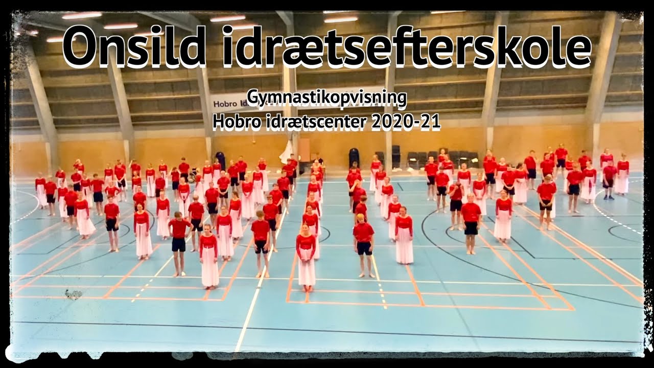Onsild idrætsefterskole 2020-21- gymnastikopvisning - Hobro idrætscenter