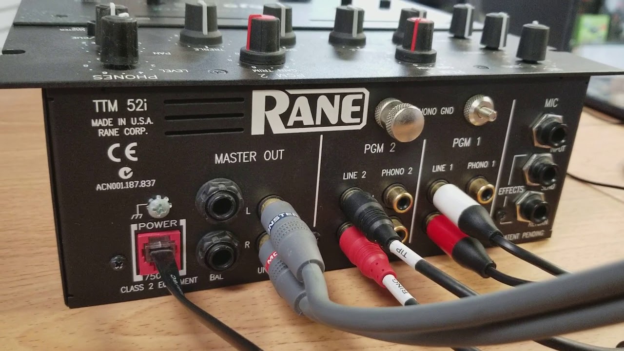Rane TTM52i Mixer demo for sale on eBay Defaulted Treasures