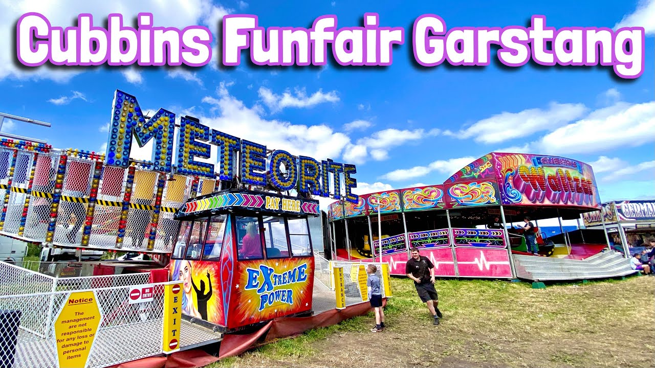 Cubbins Funfair Garstang Vlog 4th June 2022