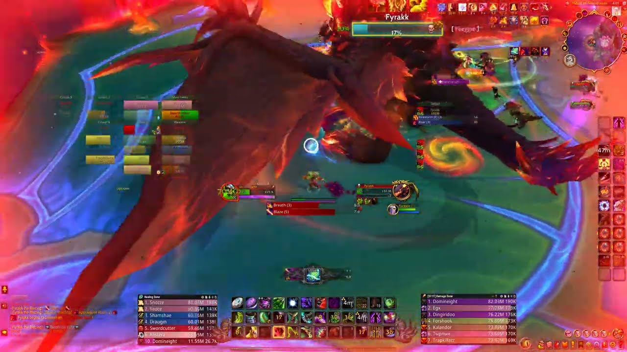 Fyrakk Heroic Kill on 4K: Havoc DH - WoW Raid Dragonflight