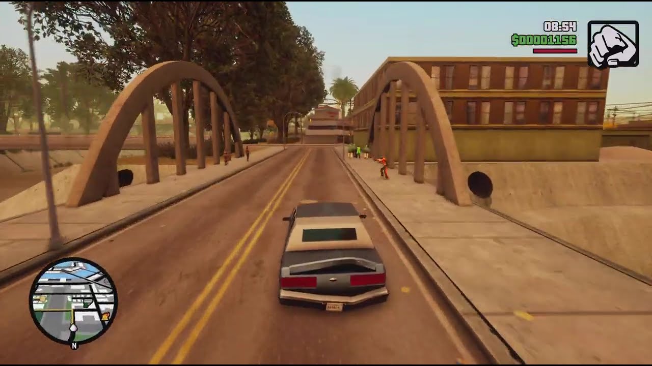 Back with the homies causing havick! Grand Theft Auto: San Andreas PT2