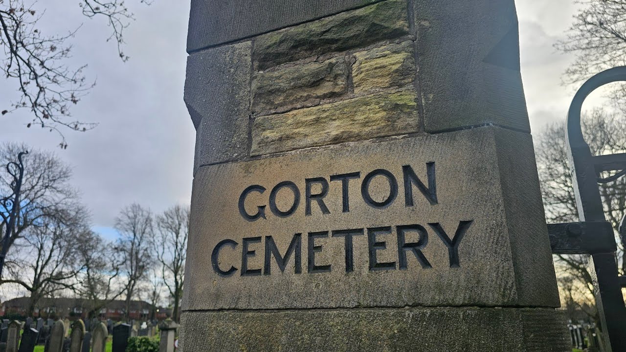 77)  Gorton Cemetery (& The Nico Ditch)