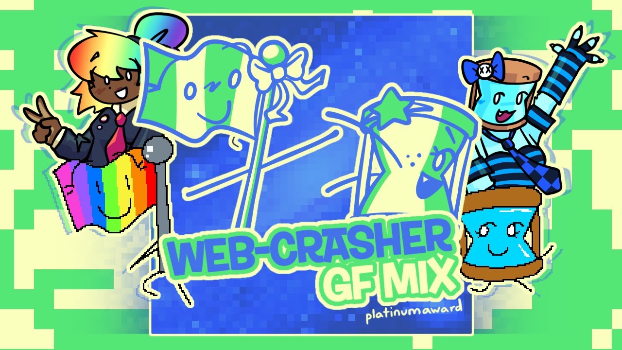 Friday Night Funkin' BFDI 26 WEBCRASHER GF MIX (OFFICIAL SHOWCASE)