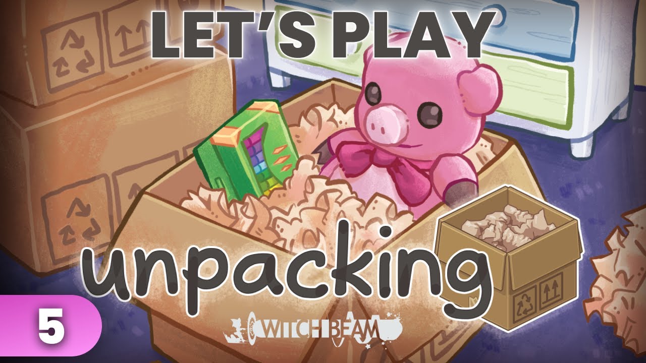Unpacking Let's play 5, 2012.