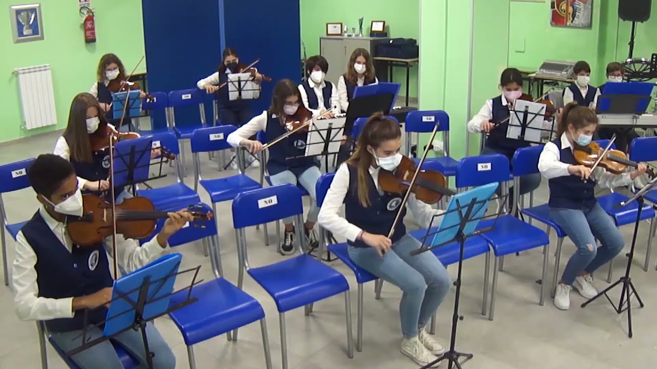 Orchestra 2^media Andante e Tema sincopato di S  Brusca I.C. 