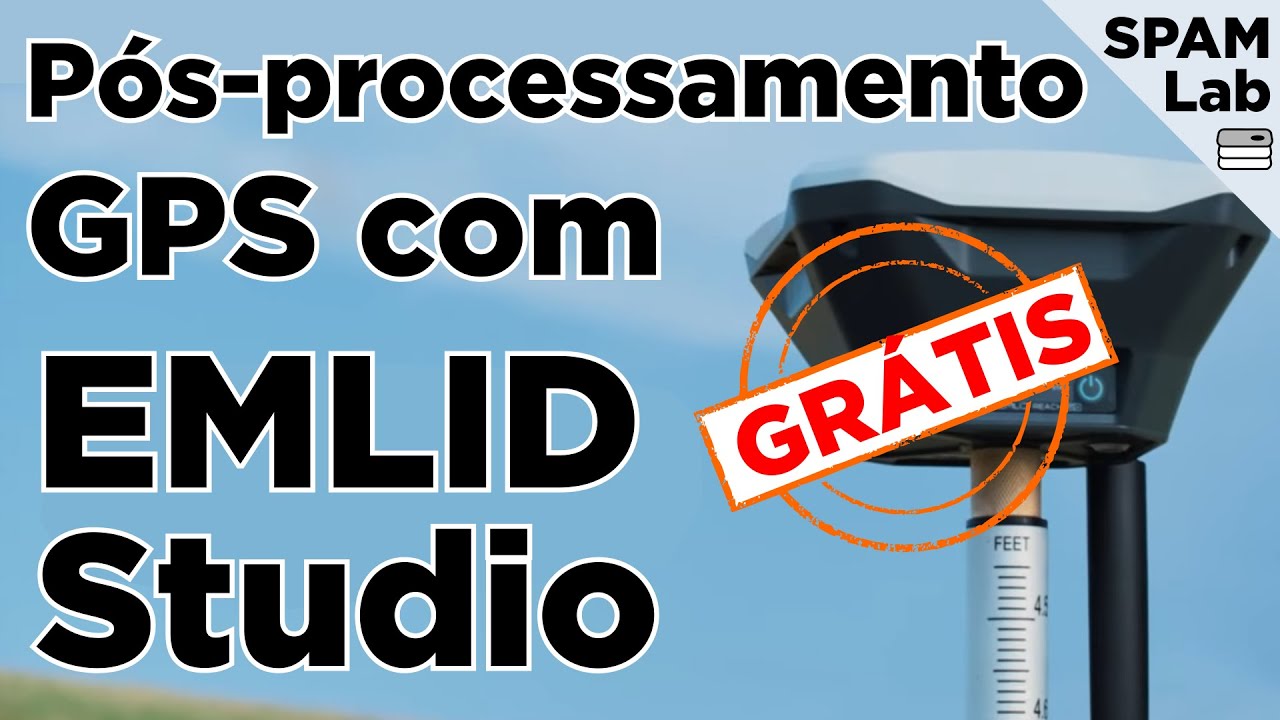 Pós-processamento GNSS com Emlid Studio (GRÁTIS!)