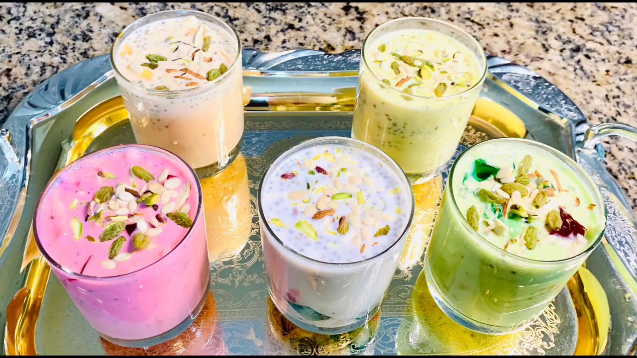 Muharram//Iftar or Summer Special/Milk drink/Energy drinkمحرم۰افطار۰گرمی۰اور طاقت کےلیے دودھ کا شربت