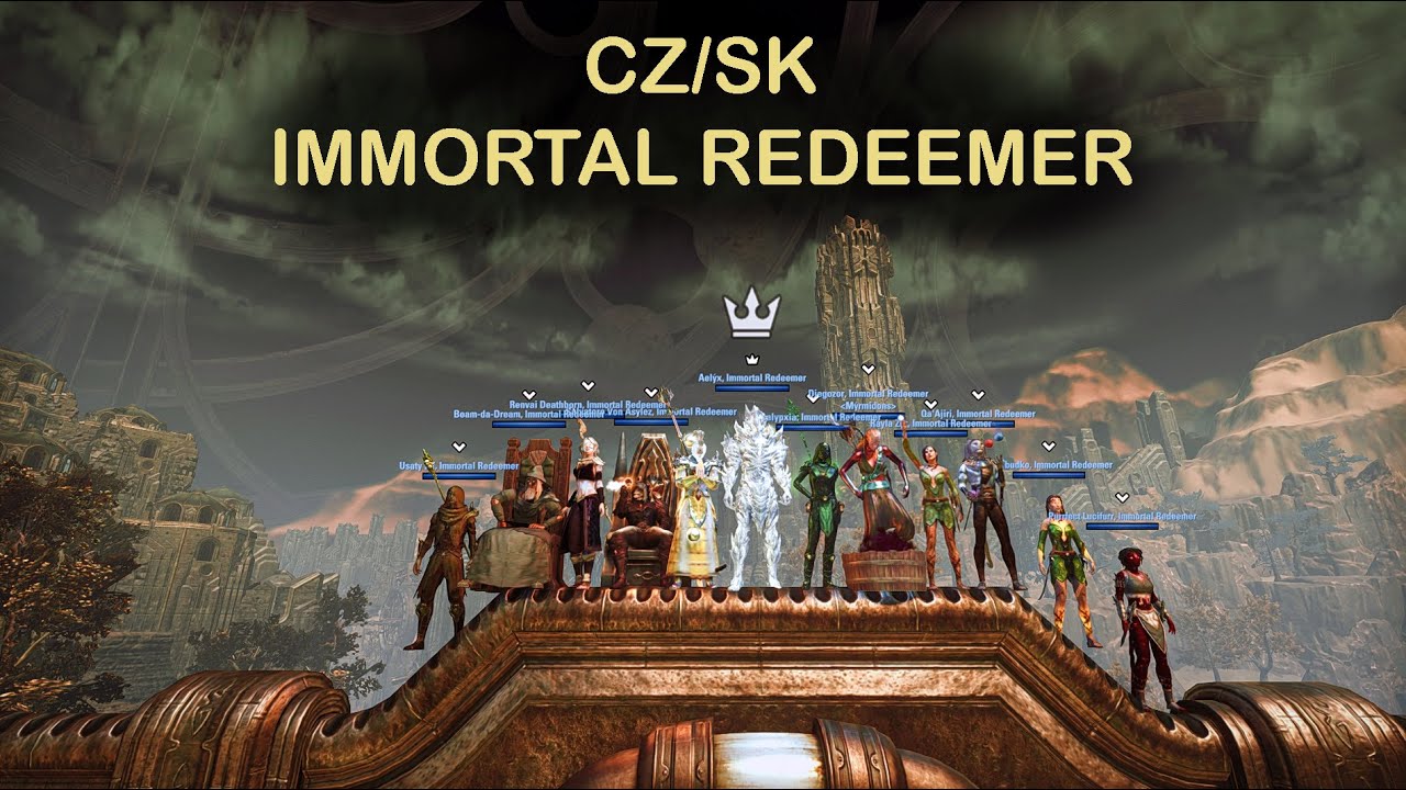 ESO : Asylum Sanctorium - CZ/SK Immortal Redeemer - DK Main Tank