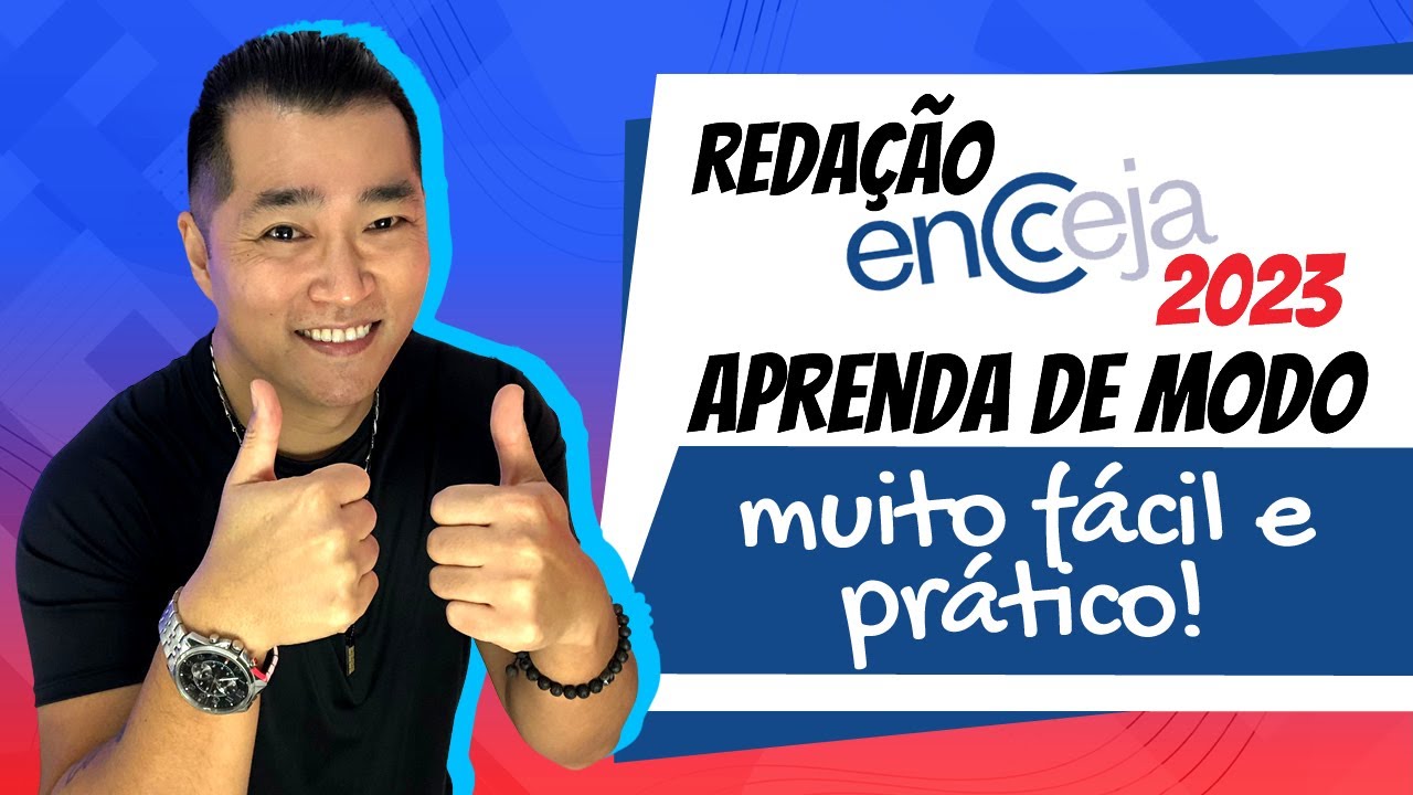 Redação Encceja: Modelo de Redação Nota Máxima para o ENCCEJA 2023