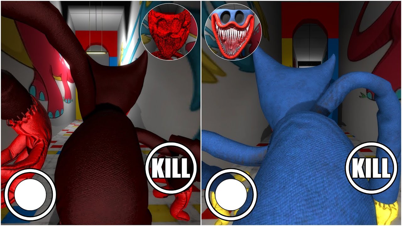 What if I Become ORIGINAL vs NIGHTMARE HUGGY WUGGY in Poppy Playtime Chapter 3! (Garry's Mod)