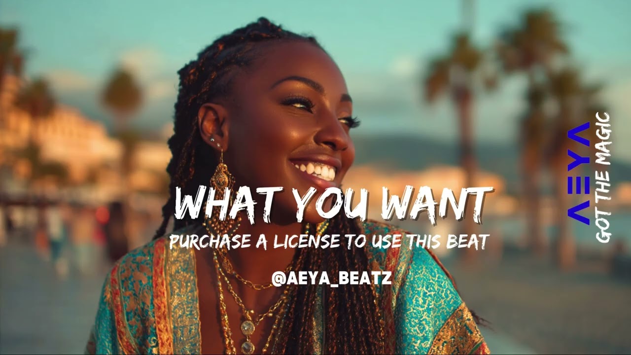 Afrobeat Instrumental 2025 | OMAHLAY x AYRASTARR x  REMA  "WHAT YOU WANT”  