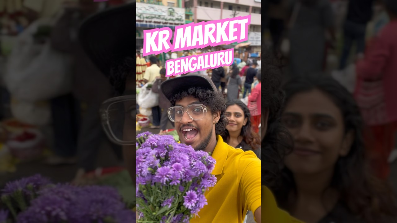 Cheap & Beautiful: Bulk Flowers from Bengaluru&rsquo;s KR Market! 🌸💰 #krmarket #flowers #flowermarket