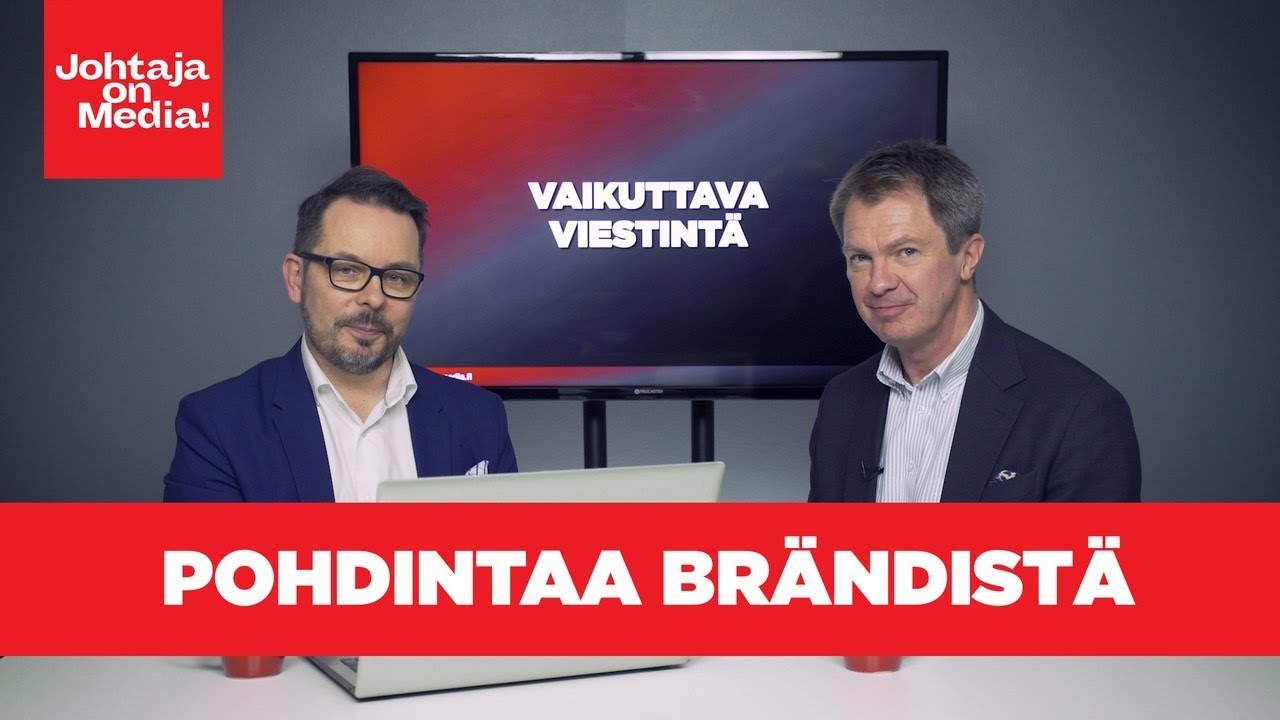 Henkilöbrändi vai asiantuntijabrändi? Saksi & Nyman jakso 3/6 | Johtaja on Media! |