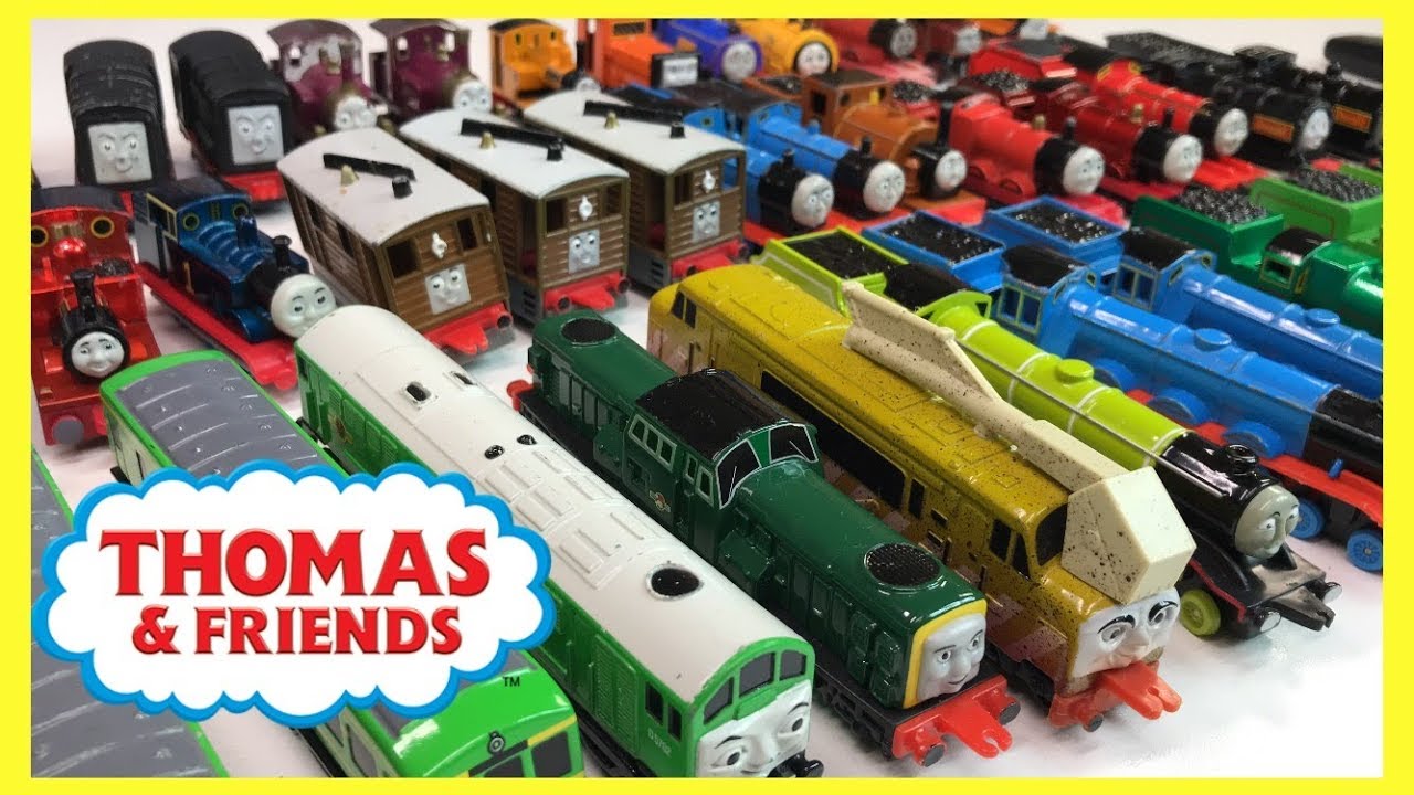 How many? ERTL THOMAS & FRIENDS! My Train Collection