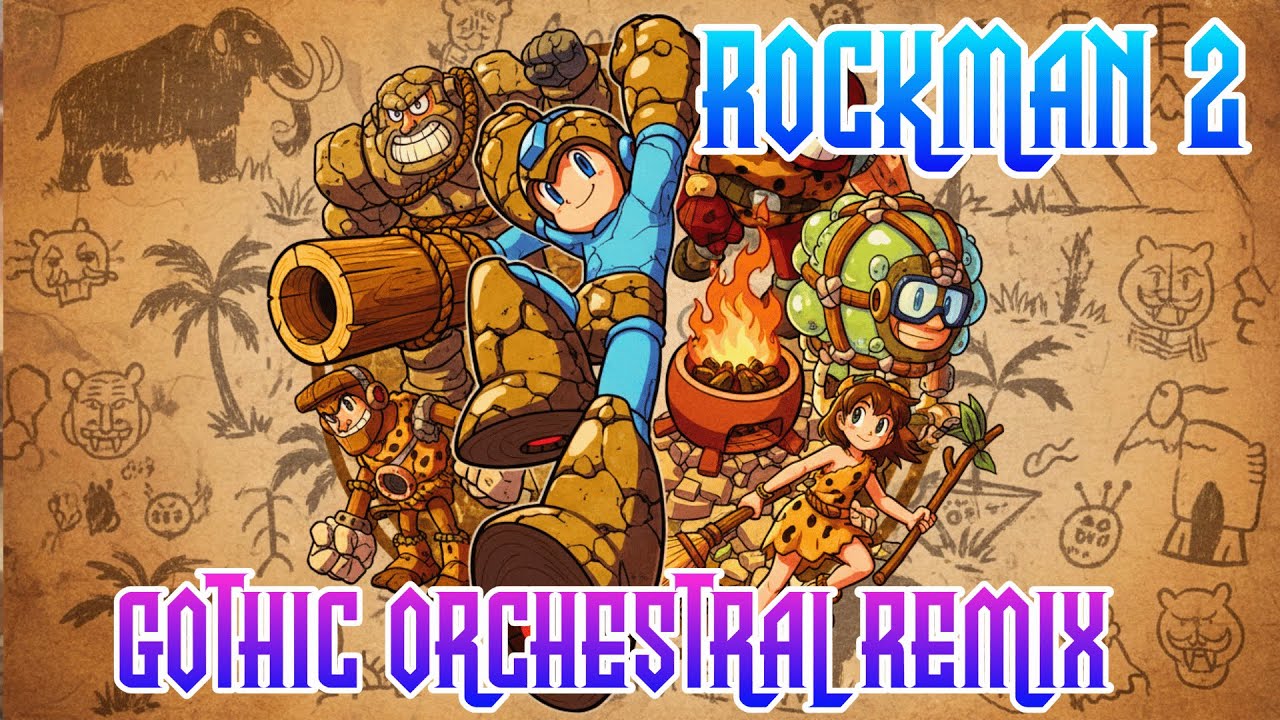 MEGA MAN 2 (nes) WOOD MAN STAGE OST - GOTHIC ORCHESTRAL REMIX