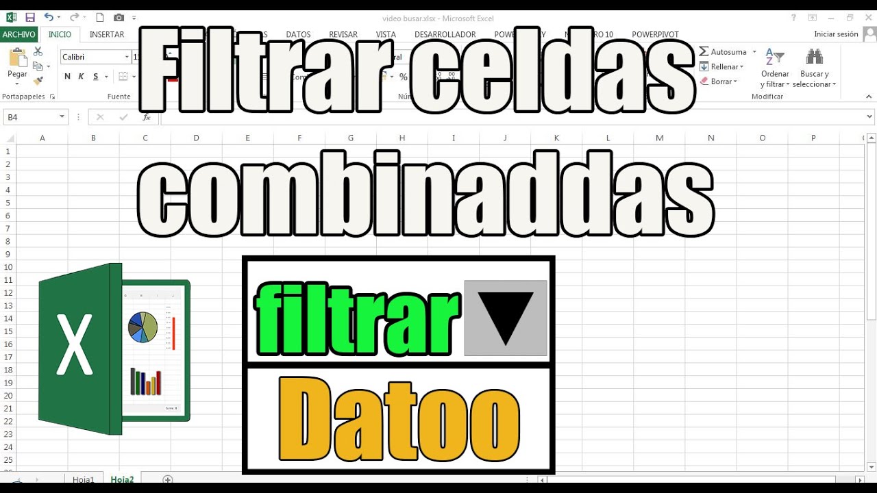 ¿Se puede combinar celdas y después filtrarlas en excel? opción 2: Macros